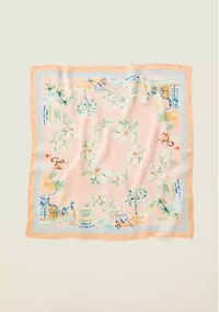 Sewing Down South x Crown & Ivy™ Calhoun Printed Square Scarf