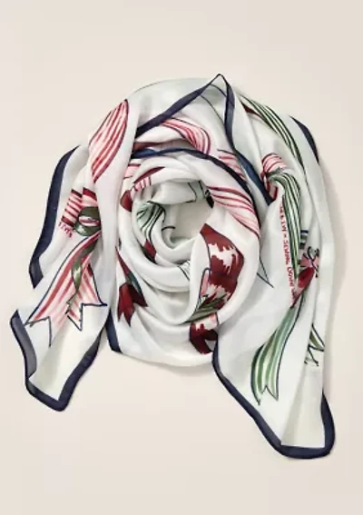 Sewing Down South x Crown & Ivy™ Bow Print Scarf