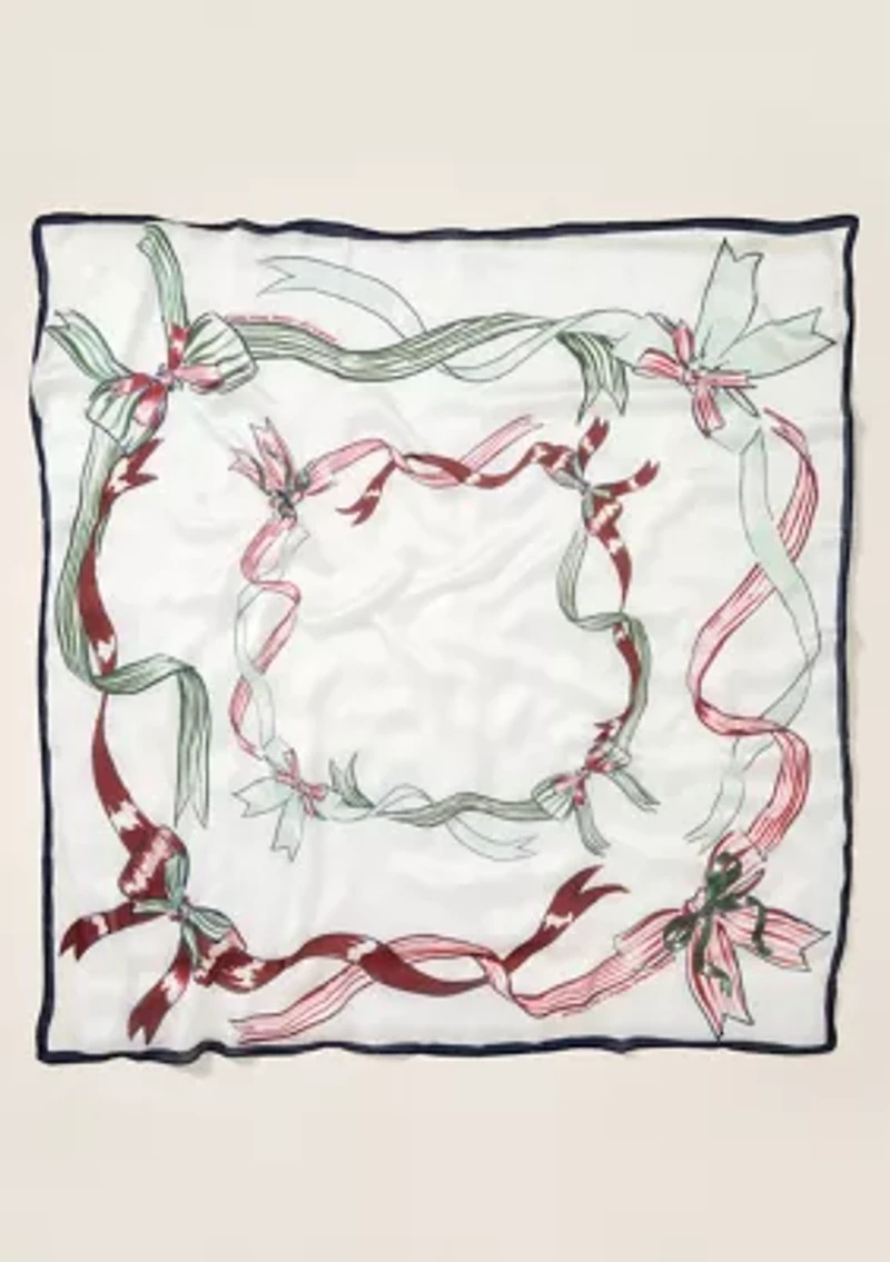 Sewing Down South x Crown & Ivy™ Bow Print Scarf