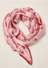 Sewing Down South x Crown & Ivy™ Sew Merry Printed Square Scarf