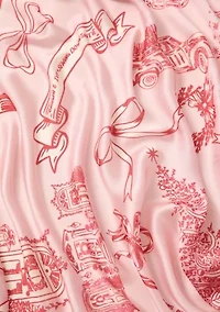 Sewing Down South x Crown & Ivy™ Sew Merry Printed Square Scarf