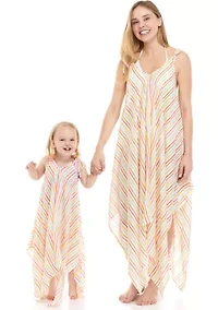 Women's Mommy & Me Striped Topper 