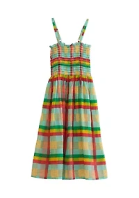 Mommy & Me Plaid Kids Dress