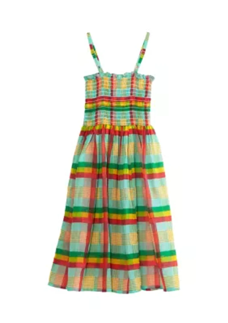 Mommy & Me Plaid Kids Dress