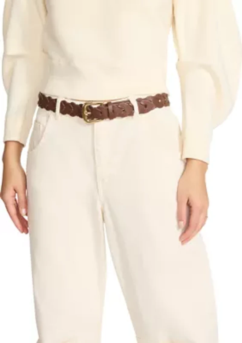 Whipstitched Pants Belt