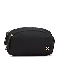 Double Zipper Belt Bag