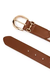 Horsebit Canvas Pants Belt