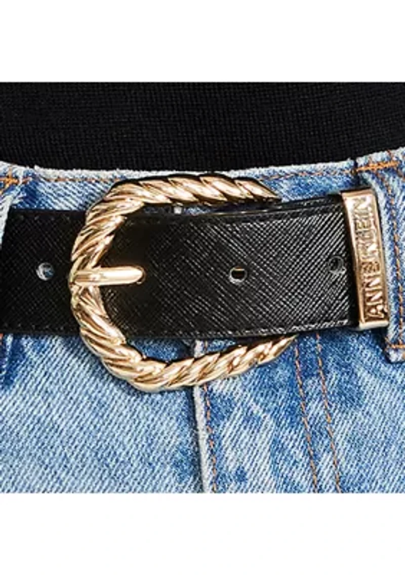 Twisted Buckle Belt