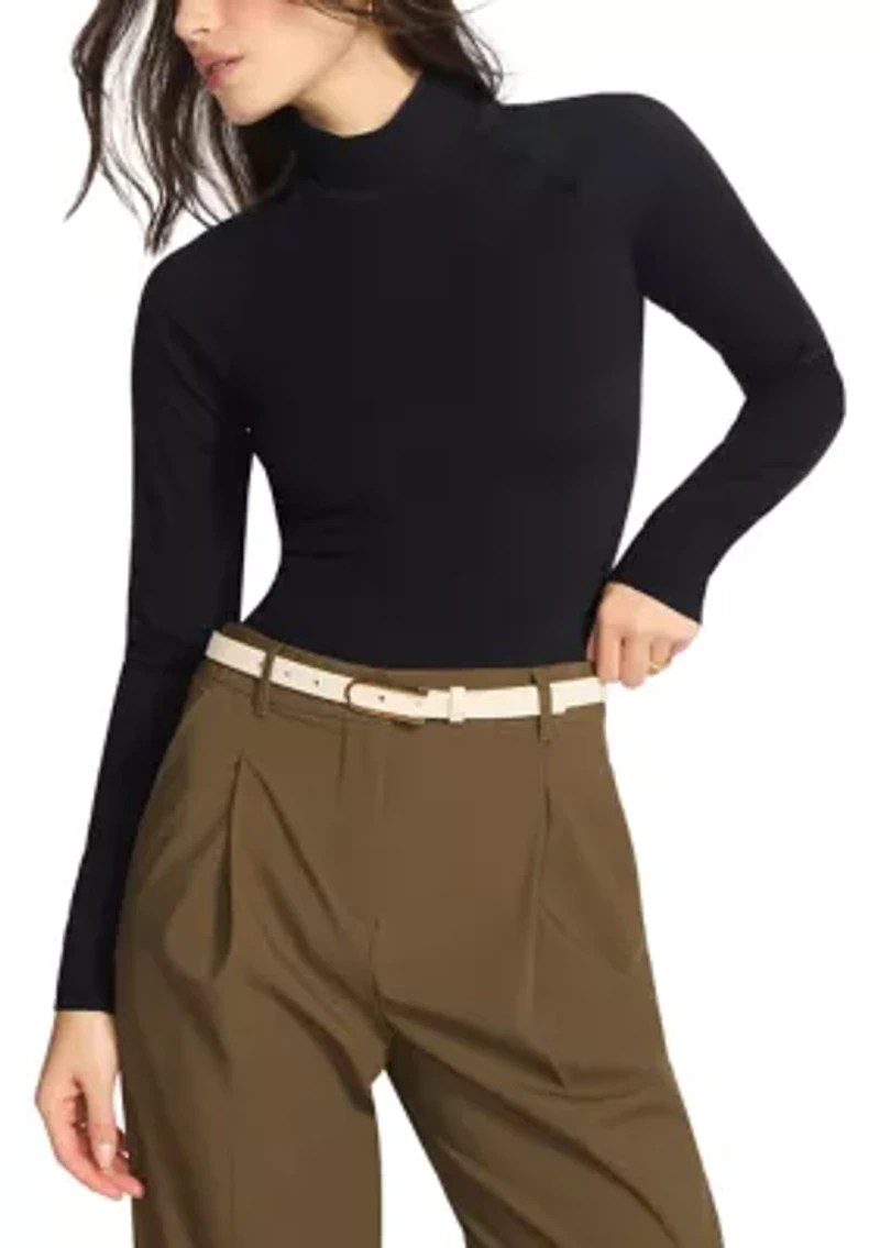 Covered Buckle Skinny Pebble 2Fer Belt