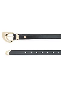 Sculpted Buckle Belt