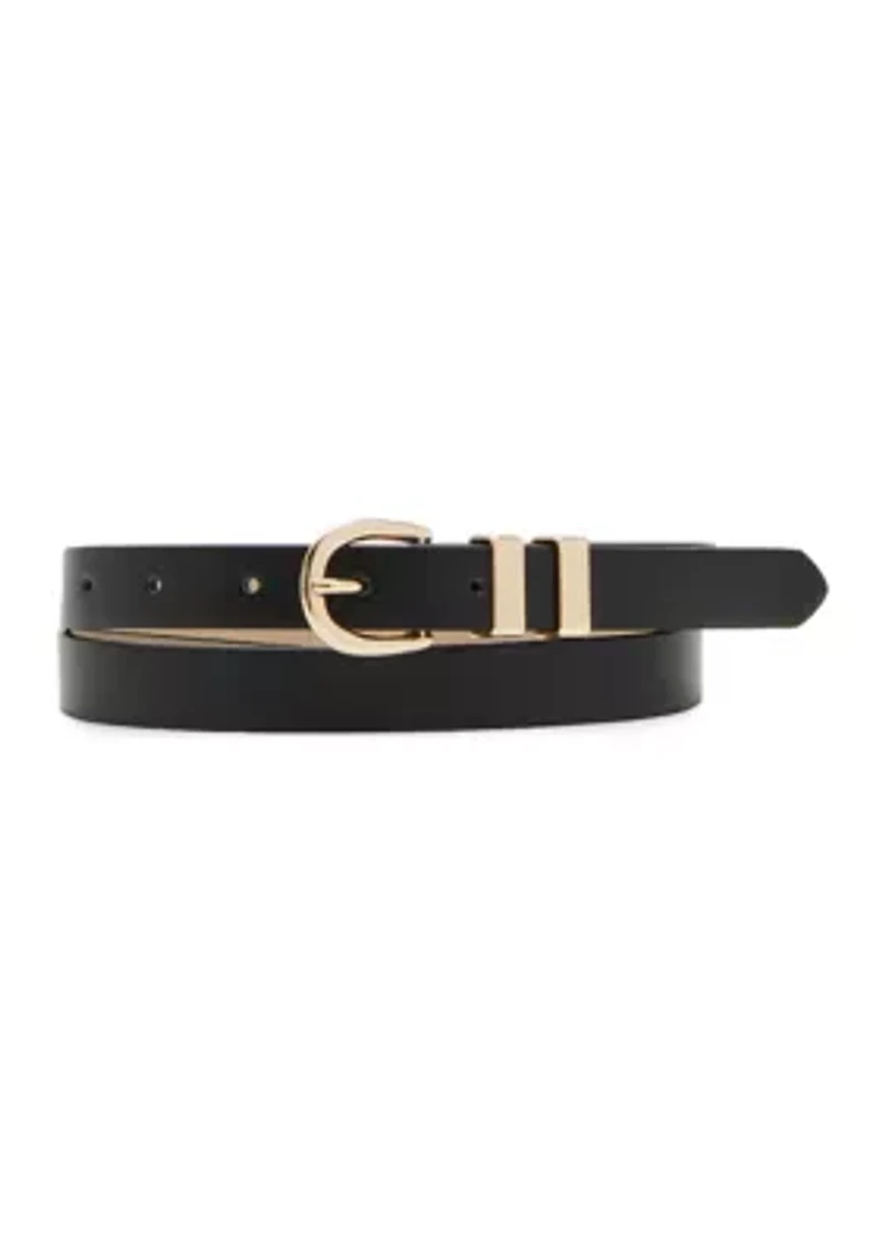3 for 1 Crocodile and Embossed Belt Set