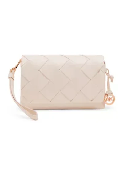 Woven Small Flap Crossbody