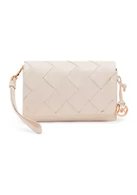 Woven Small Flap Crossbody