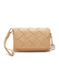 Woven Small Flap Crossbody