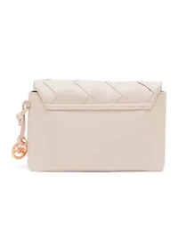 Woven Small Flap Crossbody