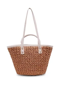 Straw Beach Bag