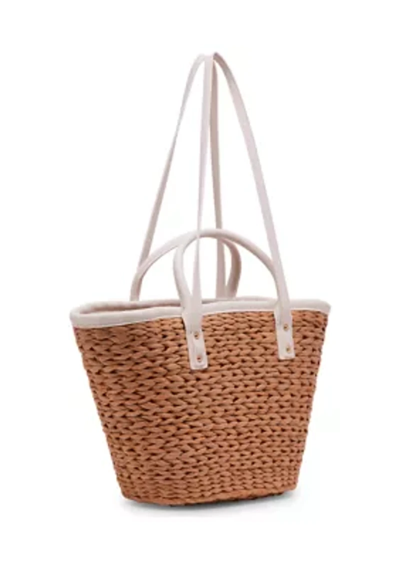 Straw Beach Bag