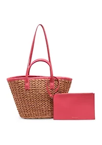 Straw Beach Bag