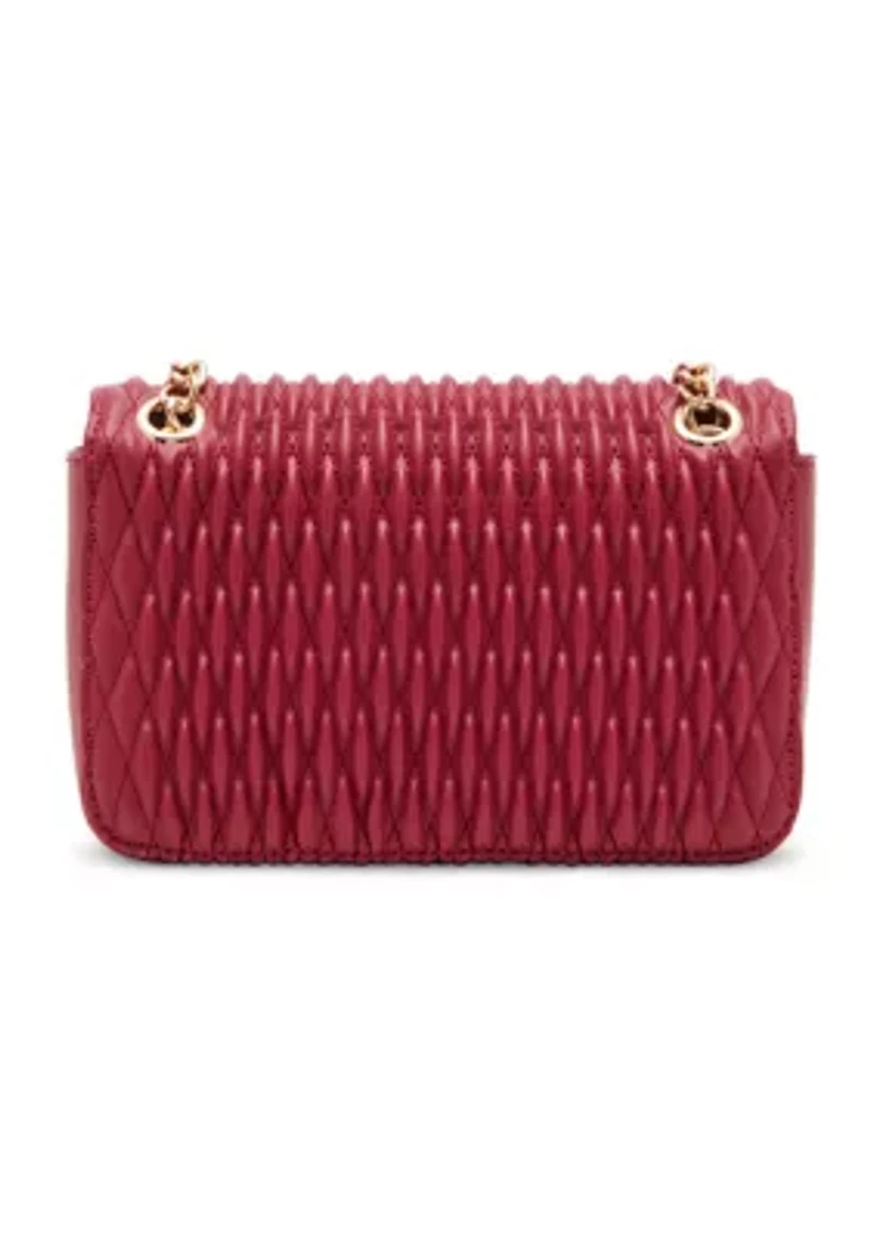 Chain Flap Quilted Shoulder Bag