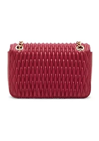 Chain Flap Quilted Shoulder Bag