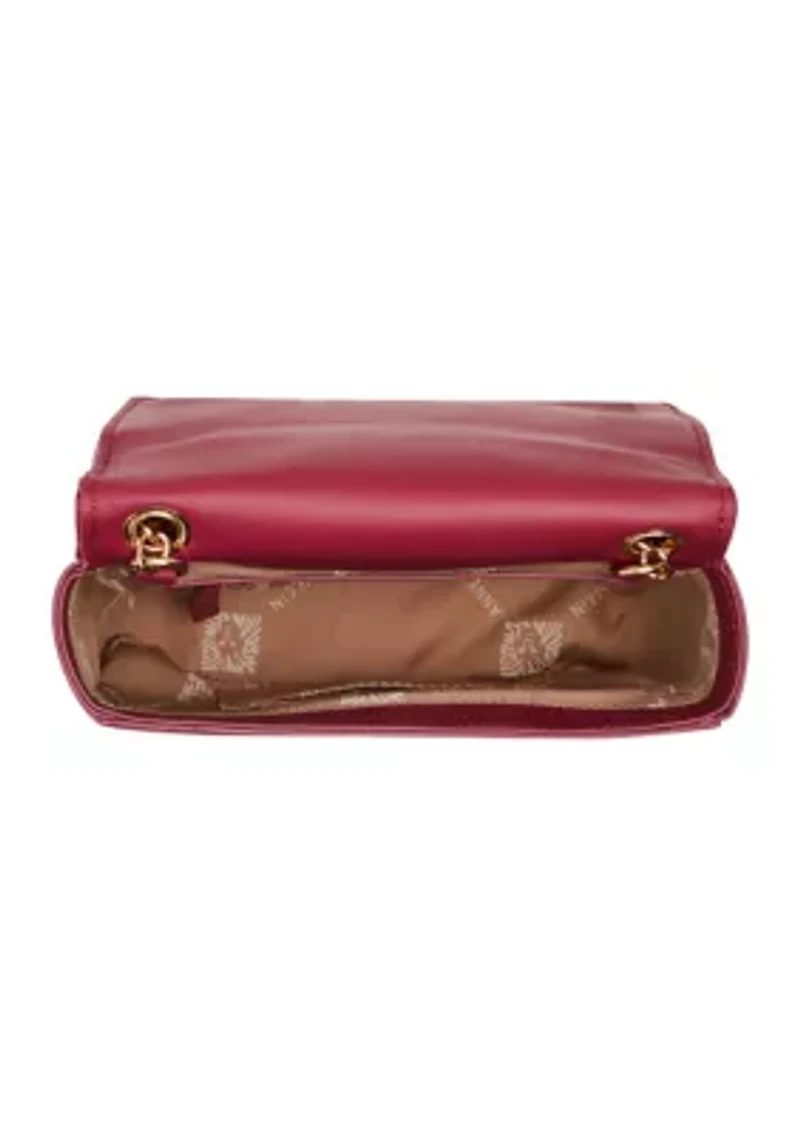 Chain Flap Quilted Shoulder Bag