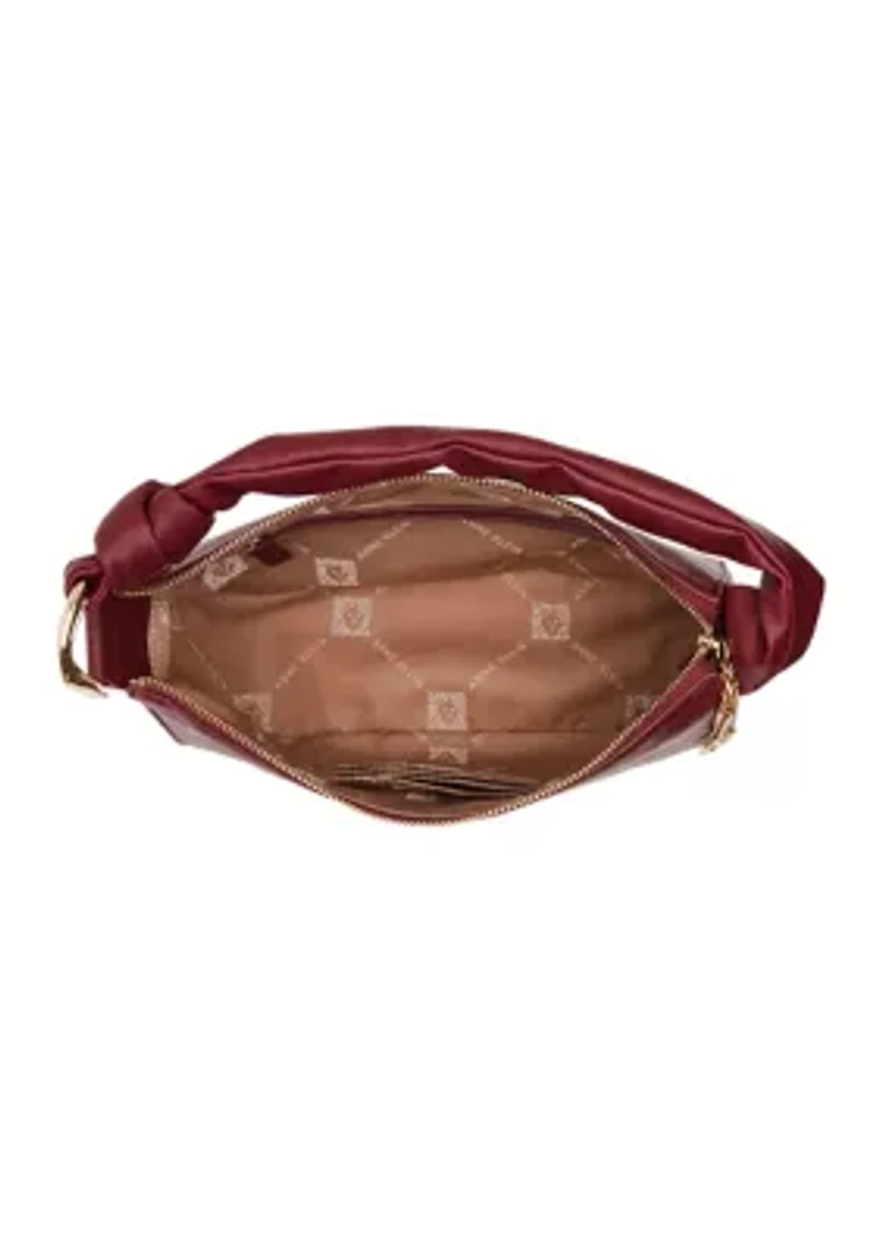 Knotted Small Slouchy Bag