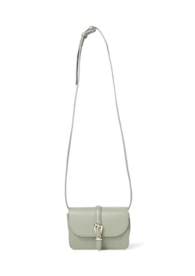 Sculpted Buckle Crossbody