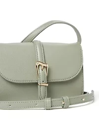 Sculpted Buckle Crossbody