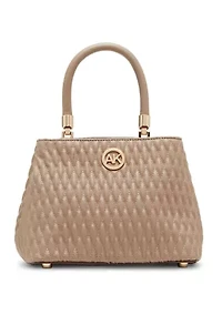 Quilted Bucket Bag with Detachable Strap 