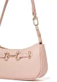 Crystal Horsebit Pouchette