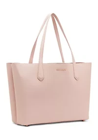 Double Compartment Tote Bag with Pouch