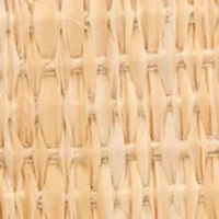 Straw Saddle Bag with Detachable Strap
