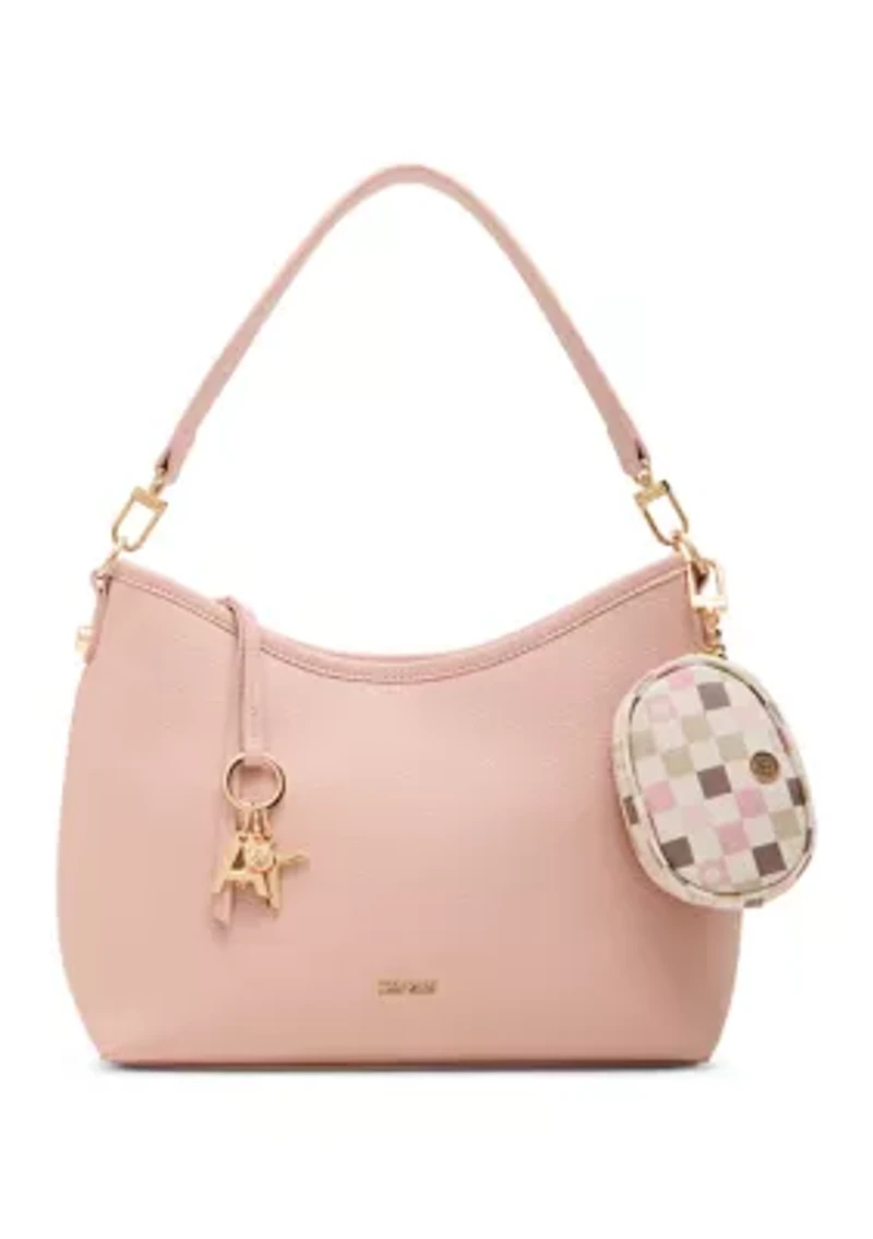 Small Hobo Bag with Detachable Strap 