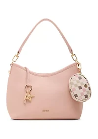 Small Hobo Bag with Detachable Strap 