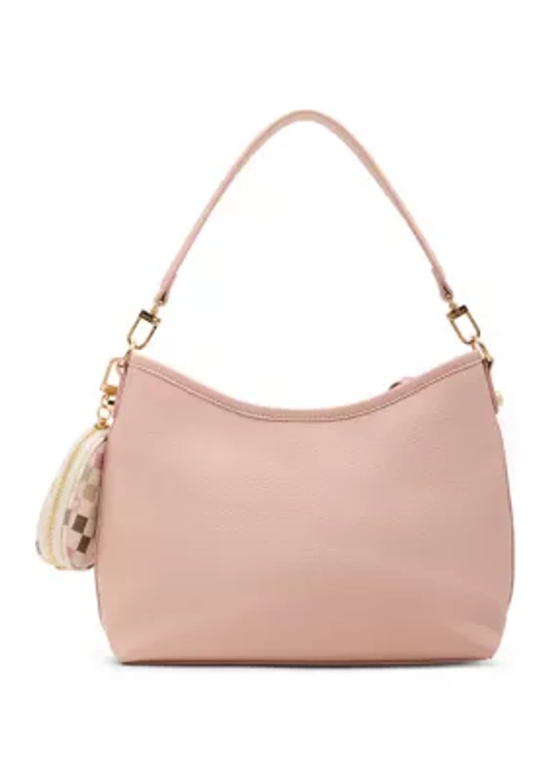 Small Hobo Bag with Detachable Strap 