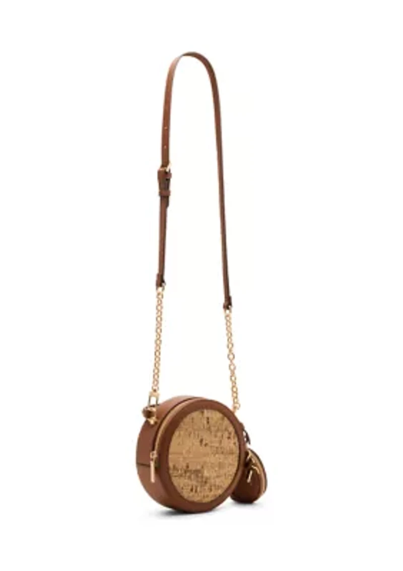 Cork Circle Crossbody