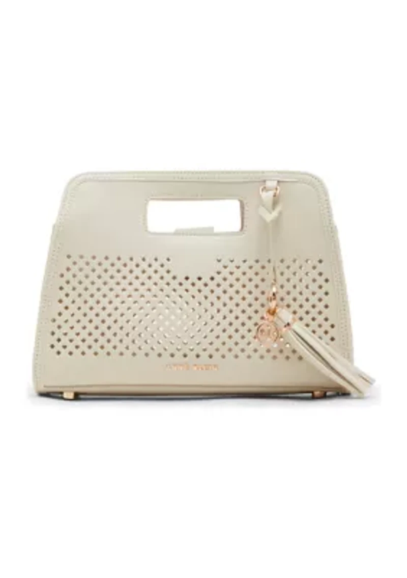 Perforated Clutch with Pouch 