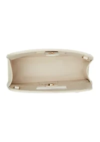 Perforated Clutch with Pouch 