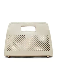 Perforated Clutch with Pouch 