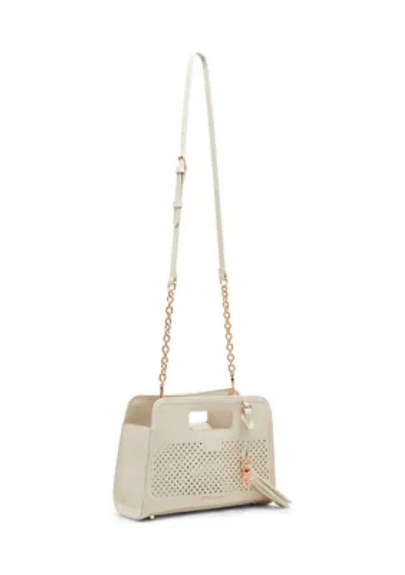 Perforated Clutch with Pouch 