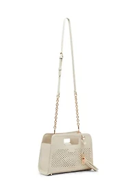 Perforated Clutch with Pouch 