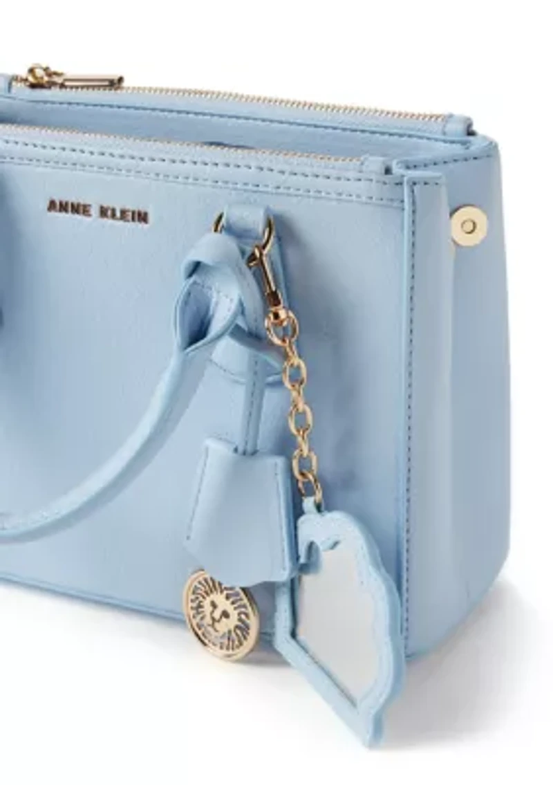 Small Satchel with Crossbody Strap