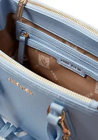 Small Satchel with Crossbody Strap