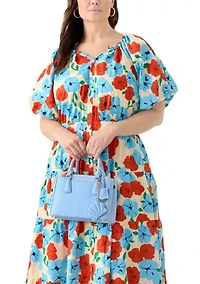 Small Satchel with Crossbody Strap