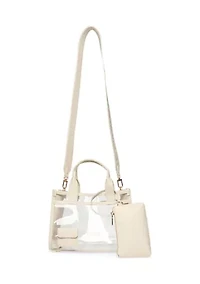 Clear Medium Satchel