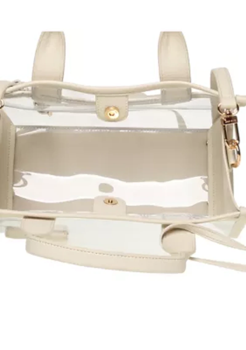 Clear Medium Satchel