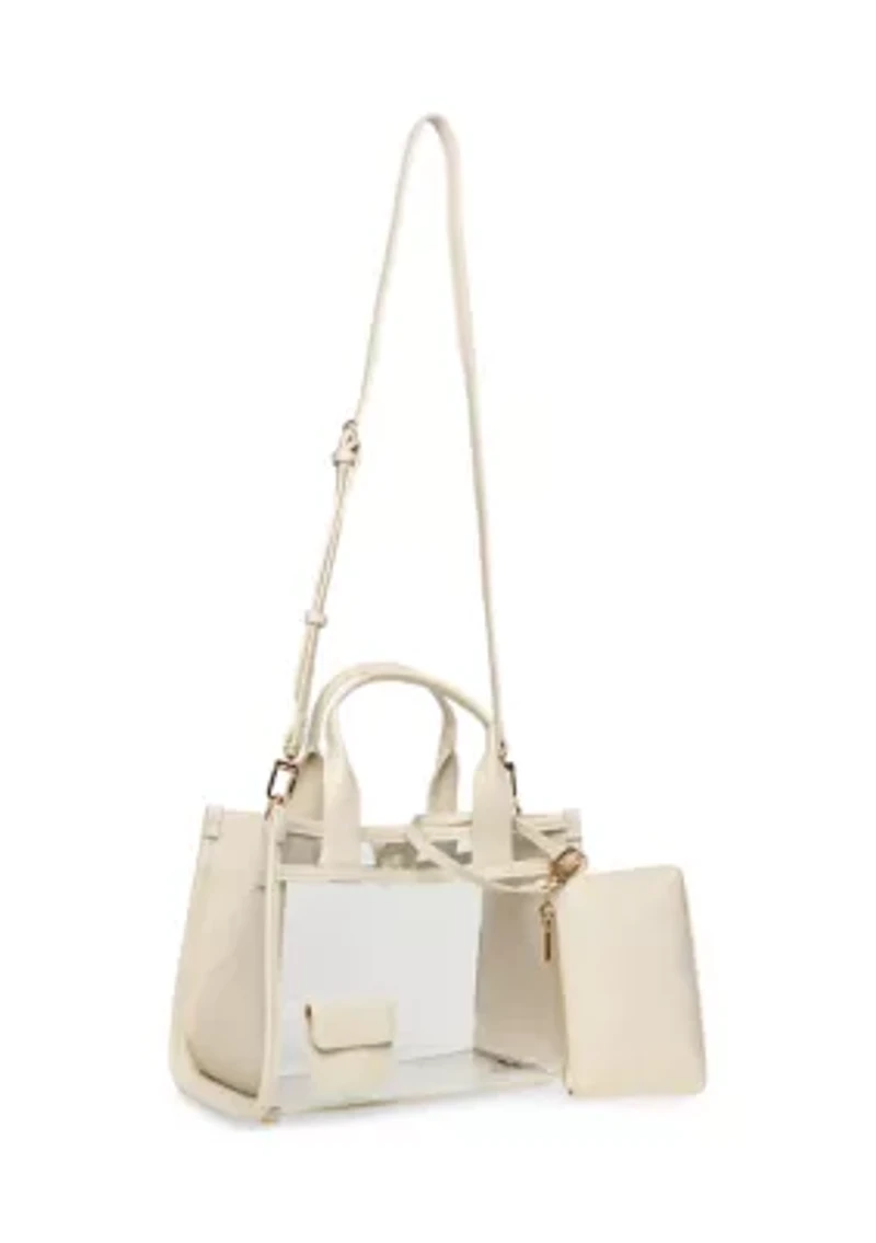 Clear Medium Satchel