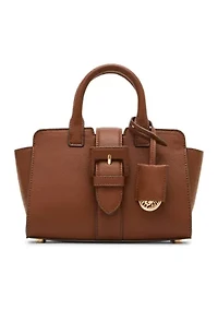 Mini Satchel with Crossbody Strap