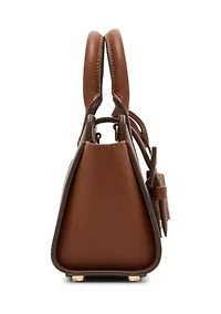 Mini Satchel with Crossbody Strap