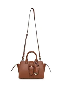 Mini Satchel with Crossbody Strap